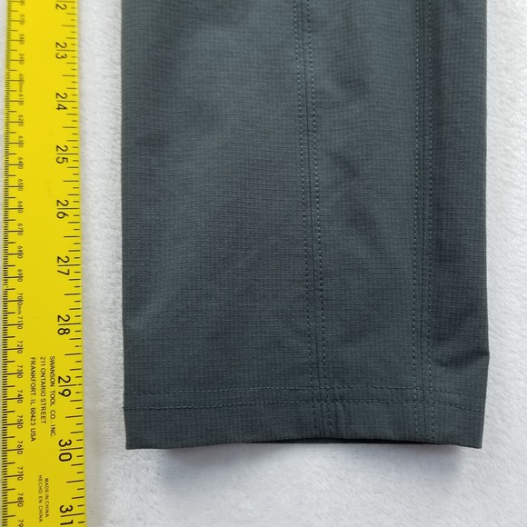 Kuhl Pants Women 8 Gray Horizn Skinny Stretch Performance Mid Rise Pockets UPF50 - Picture 7 of 12